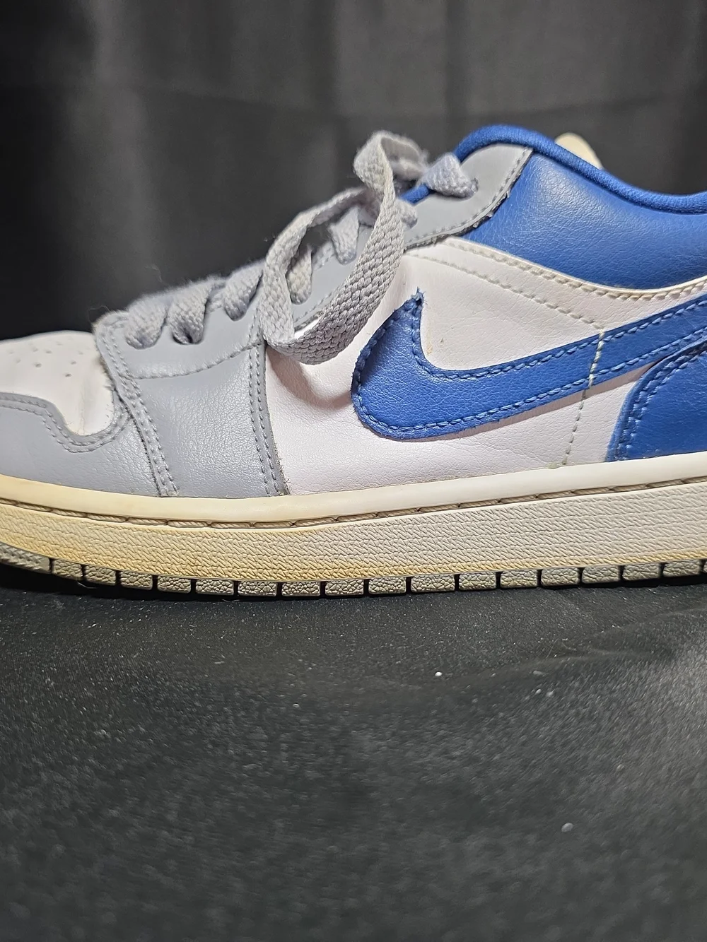 Size 8 - Air Jordan 1 Low French Blue W Gray